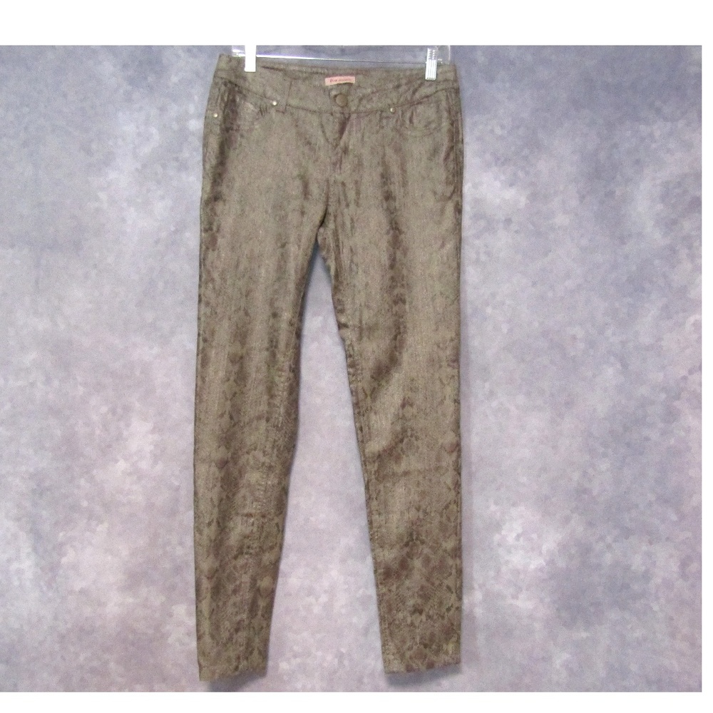 Fire Los Angeles Snake Pattern Jeans Pants Size 9
